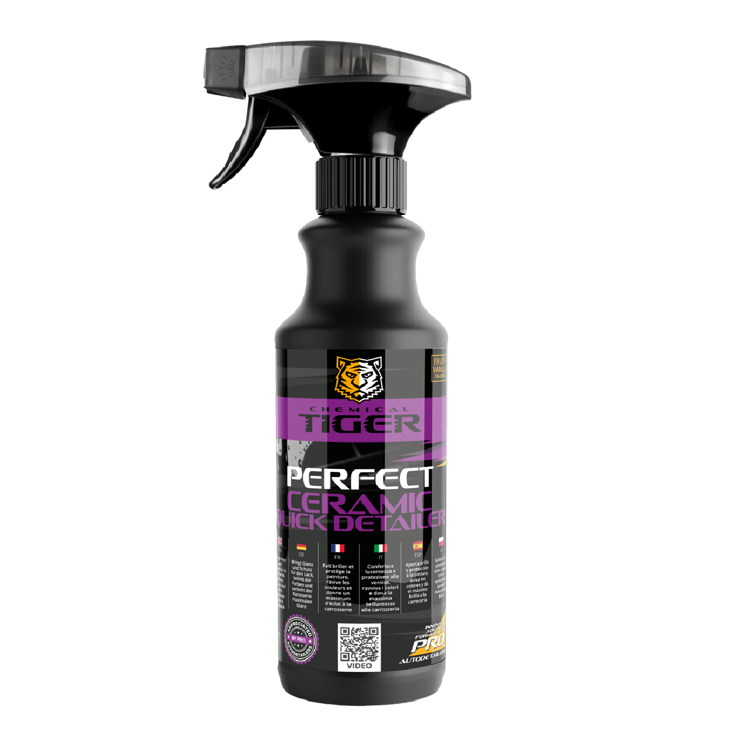 CERAMIC_QUICK_DETAILER Keramički premaz za sjaj i zaštitu Chemical Tiger 500ml - Slika 1