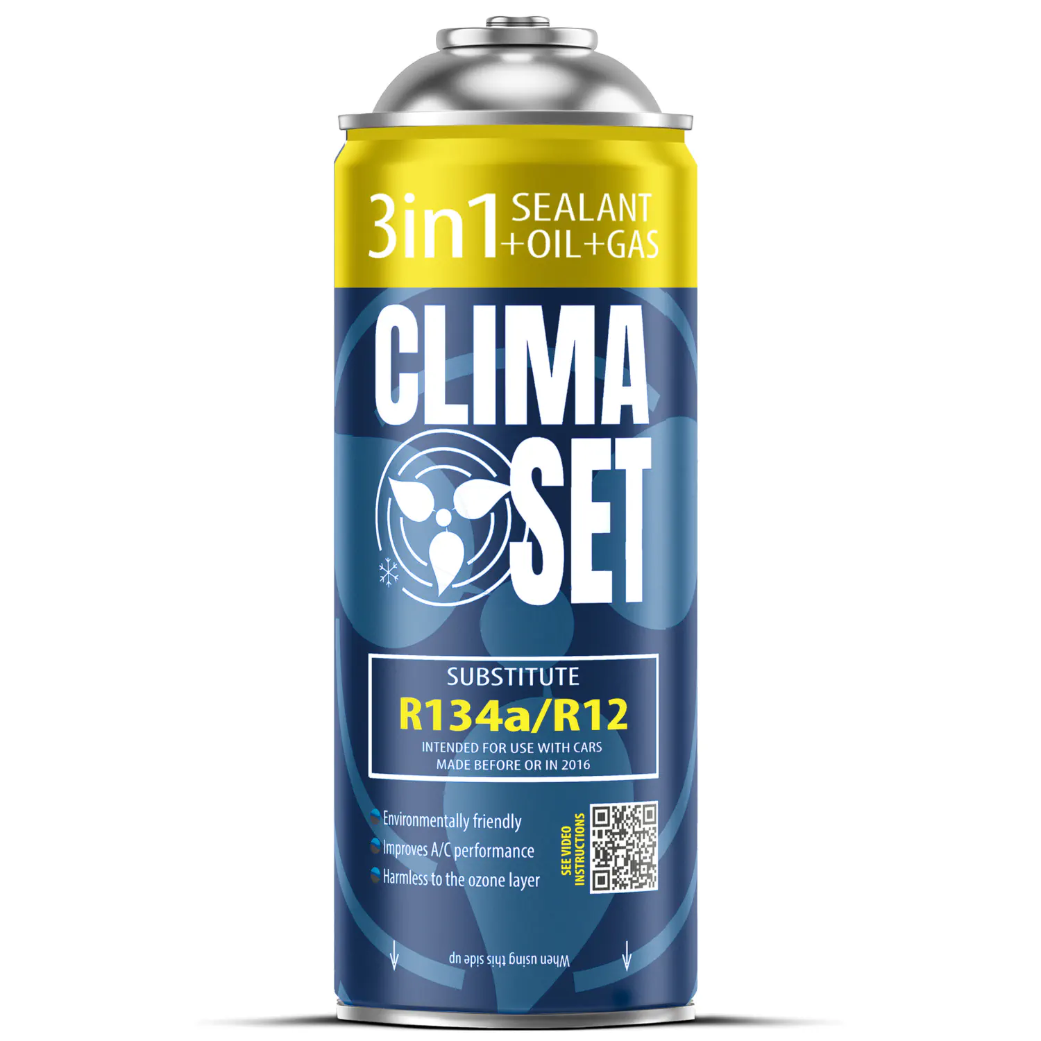 5905108405786 Punjenje auto klime - rashladno sredstvo R134a Clima Set 3u1 - Slika 1