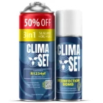 ClimaSet 3in1 R1234yf (235g), Perfect Disinfection Bomb Dollar 200 ml