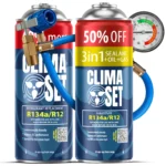 ClimaSet 3in1 R134a, Plin&ulje R134a (2x 235g), Crijevo s manometrom