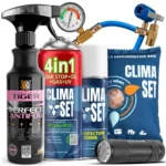 Rashladno sredstvo za auto R134a Clima Set 4u1 set za punjenje auto klime