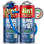 ClimaSet 2x 4in1 R134a (2x 235g), Crijevo s manometrom
