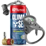 ClimaSet Plin&ulje R134a (235g), Odvodno crijevo s manometrom Adapter HP/LP