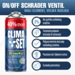 ClimaSet 2x Plin&ulje R134a (2x 235g), Ispusno crijevo - Slika 2